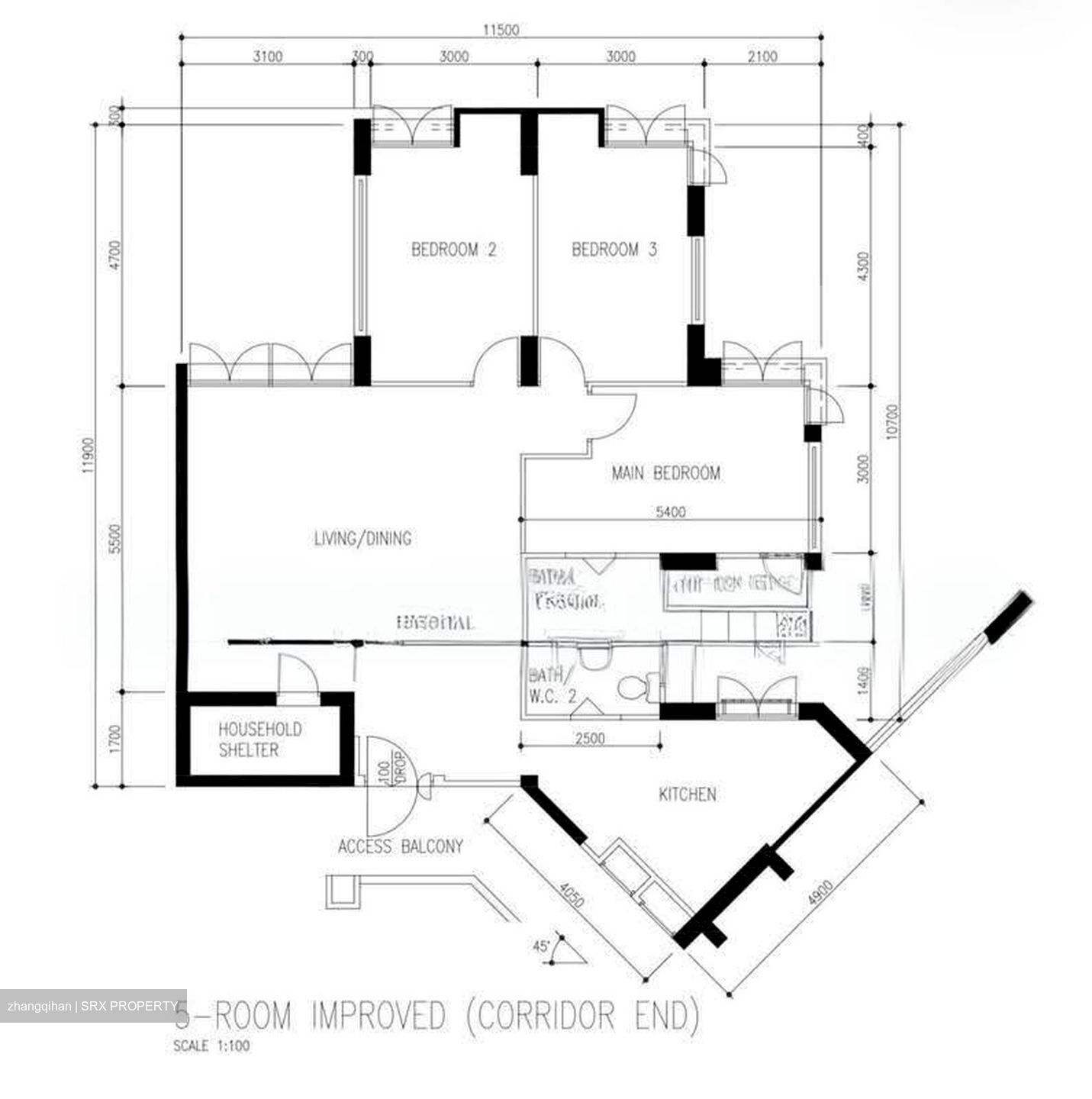 Blk 306A Anchorvale Place (Sengkang), HDB 5 Rooms #635024671
